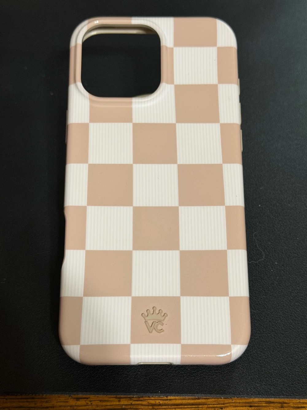 Velvet Caviar Checkered iPhone 16 Pro Max Case
